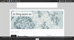 Desktop Screenshot of anne-so.over-blog.com