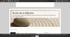 Desktop Screenshot of ecoledelamhotte.over-blog.com