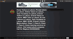 Desktop Screenshot of lahoretutoracademy.over-blog.com