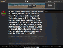 Tablet Screenshot of lahoretutoracademy.over-blog.com