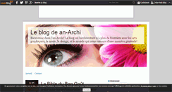 Desktop Screenshot of an-archi.over-blog.com