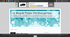 Desktop Screenshot of cheztulipe.over-blog.com