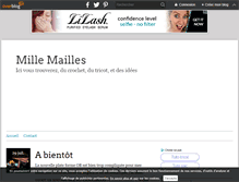 Tablet Screenshot of mille-mailles.over-blog.com