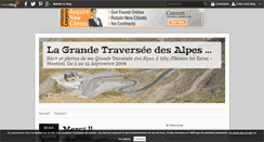 Desktop Screenshot of grandetraverseealpes.velo.over-blog.com
