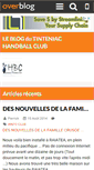 Mobile Screenshot of handballtinteniac.over-blog.com