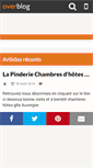 Mobile Screenshot of lapinderie.over-blog.com