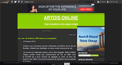 Desktop Screenshot of journaldelartois.over-blog.fr