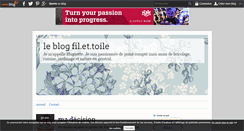 Desktop Screenshot of fil.et.toile.over-blog.com