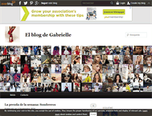 Tablet Screenshot of gabrielle2.over-blog.es