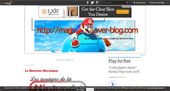 Desktop Screenshot of mariomario.over-blog.com
