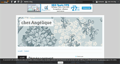 Desktop Screenshot of chezangelique.over-blog.com