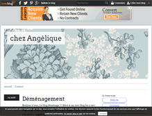 Tablet Screenshot of chezangelique.over-blog.com