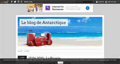 Desktop Screenshot of antarctique.over-blog.fr