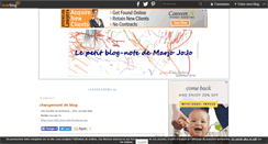 Desktop Screenshot of mon-petit-blog-note.over-blog.com