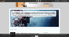 Desktop Screenshot of misswaldorf.over-blog.com