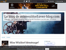 Tablet Screenshot of misswaldorf.over-blog.com