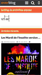 Mobile Screenshot of antimites-expose.over-blog.com