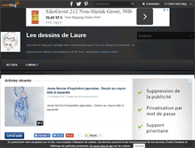 Tablet Screenshot of les-dessins-de-laure.over-blog.com