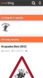Mobile Screenshot of krapados-deiz.over-blog.com