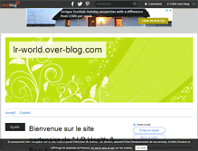 Tablet Screenshot of lr-world.over-blog.com
