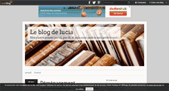 Desktop Screenshot of lucia44.over-blog.com