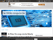 Tablet Screenshot of cropcircle.over-blog.com