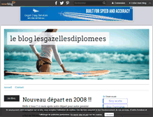 Tablet Screenshot of lesgazellesdiplomees.over-blog.com