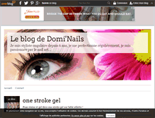 Tablet Screenshot of dominails.over-blog.fr
