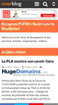 Mobile Screenshot of bourganews.over-blog.fr