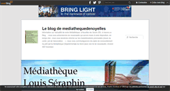 Desktop Screenshot of mediathequedenoyelles.over-blog.com