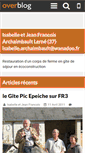 Mobile Screenshot of gite-de-la-rouillere.over-blog.com