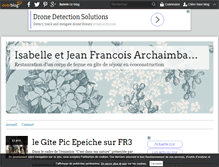 Tablet Screenshot of gite-de-la-rouillere.over-blog.com