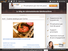 Tablet Screenshot of cuisinedumonde-famillesactives.over-blog.com
