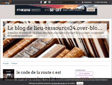 Tablet Screenshot of lieu-ressource34.over-blog.com