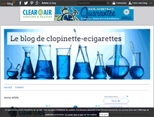Tablet Screenshot of clopinette-ecigarettes.over-blog.com