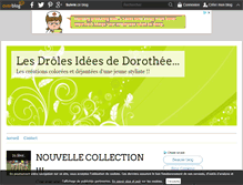 Tablet Screenshot of idees-dorothee.over-blog.com