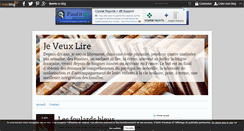 Desktop Screenshot of jeveuxlire.over-blog.com