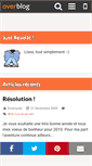 Mobile Screenshot of lireetecrire.over-blog.fr