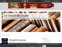 Tablet Screenshot of le-chant-du-cygne.over-blog.com