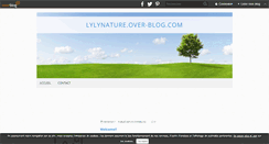 Desktop Screenshot of lylynature.over-blog.com