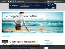 Tablet Screenshot of juliencottinrunning.over-blog.com