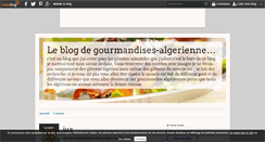 Desktop Screenshot of gourmandises-algeriennes.over-blog.com