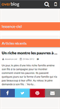 Mobile Screenshot of lessence-ciel.over-blog.fr