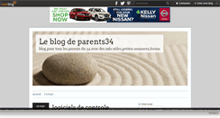 Desktop Screenshot of parents34.over-blog.fr