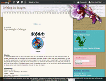 Tablet Screenshot of anime-dragon.over-blog.com
