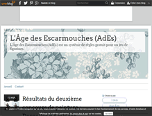 Tablet Screenshot of escarmouche.over-blog.fr