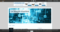 Desktop Screenshot of le-blog-de-maxime-pour-rendre-hommage-au-blog-de-liliphoenix.over-blog.com