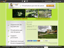 Tablet Screenshot of lebonheurcotepre.over-blog.com