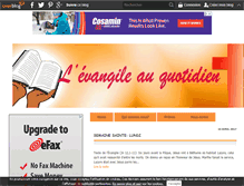 Tablet Screenshot of evangileauquotidien.over-blog.com