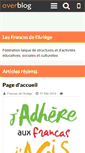 Mobile Screenshot of francas09.over-blog.fr